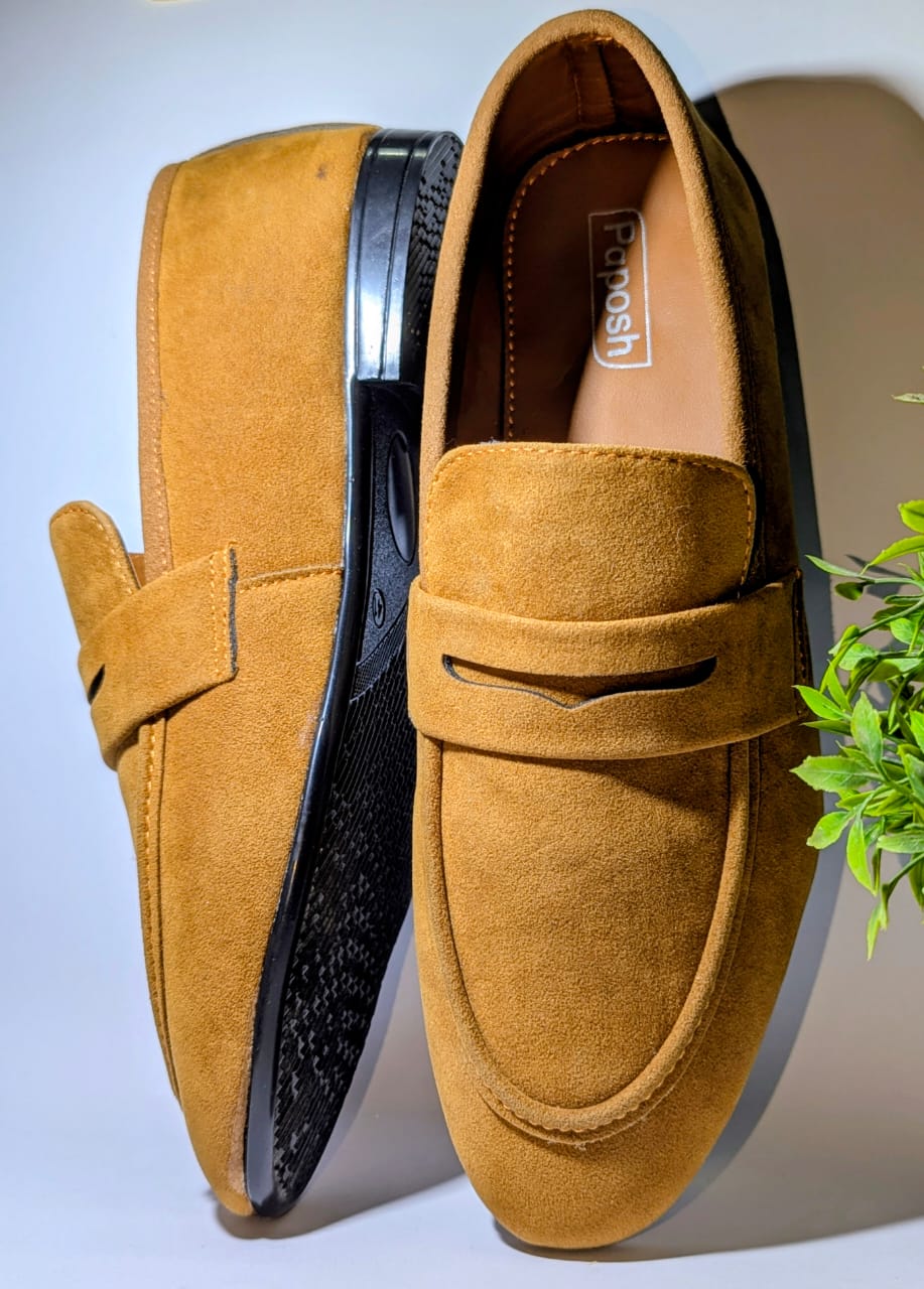 Casual Suede Loafers – Best Quality.