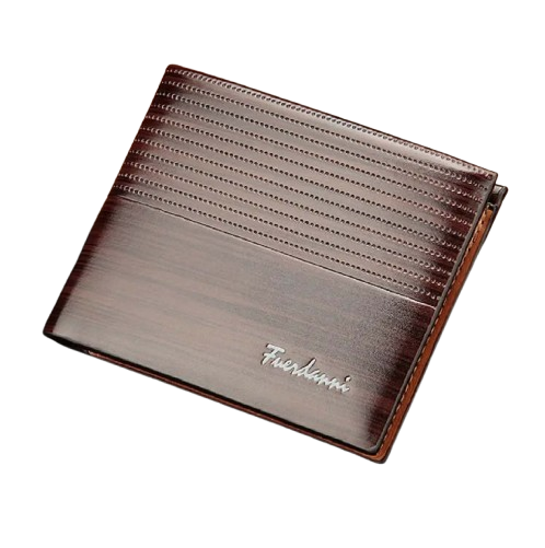 Mens Premium Leather Wallet-Poket Friendly.