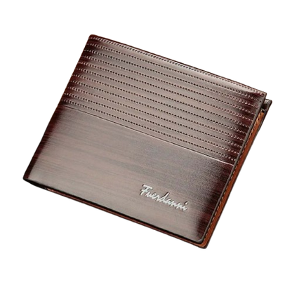 Mens Premium Leather Wallet-Poket Friendly.